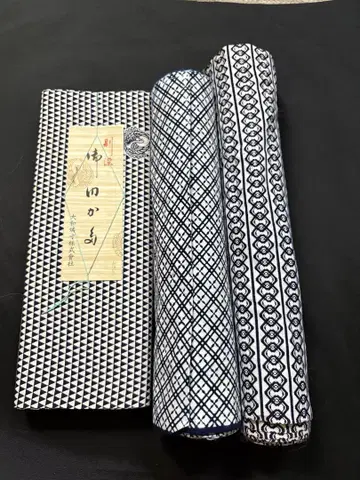 SALE! 쇼와 레트로 섬세한 패턴의 유카타 원단 3점