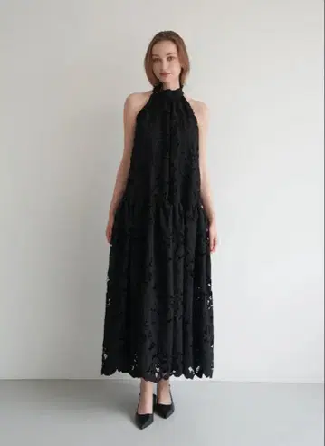 [ Acka. ] flower lace dress