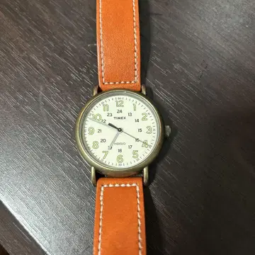 TIMEX 아날로그 손목시계 빈티지