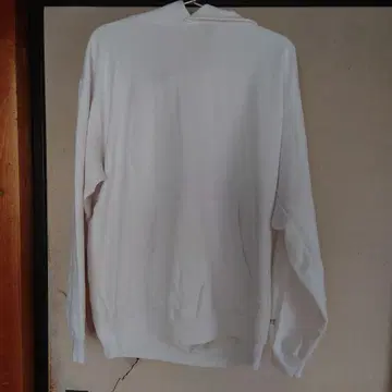 UNITED ARROWS 화이트 후드 부착 후드티