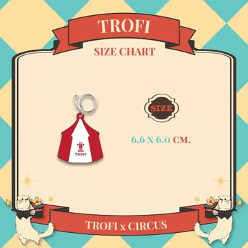 [ 9/30삭제 ] Trofi CIRCUS 텐트 키링2