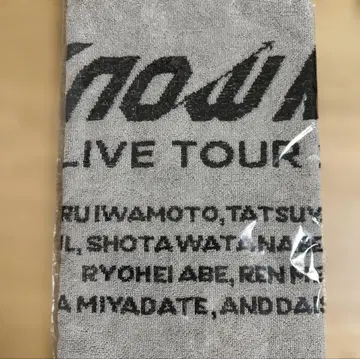 [새상품 미사용] SnowMan 타월 LIVE TOUR 2022 Labo