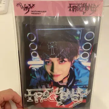 FREQUENCY 엽서 & 클리어 파일 YANGYANG