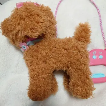 산책 에마 움직이는 봉제 인형 완구 강아지 멍멍