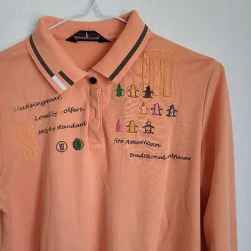 새상품급 Munsingwear 펭귄 집합 피케 셔츠 여성용 M S