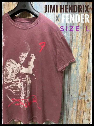 JIMI HENDRIX x FENDER 티셔츠 SIZE L