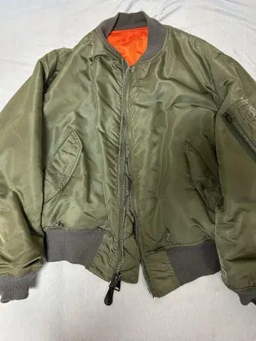90s XL ALPHA industries ma-1 USA제 구제 의류