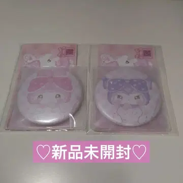 <pream> 마이멜로디 쿠로미 캔 거울 세트