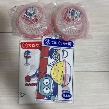 한교동 산리오 뽑기 찜기 손수건