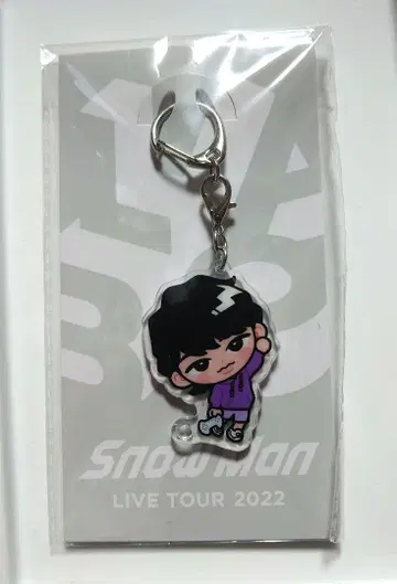 Snow Man 후카사와 타츠야 아크릴 키링 스노치루 Labo.