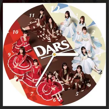 노기자카46 DARS 캠페인 콜라보 아크릴 시계