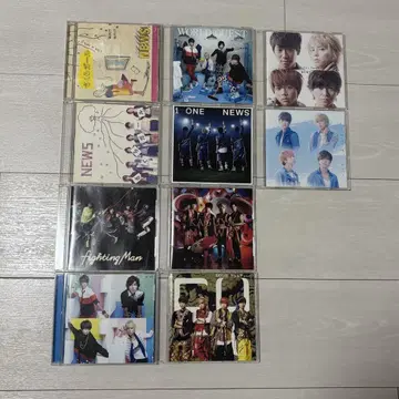 NEWS 싱글 CD 10장 세트