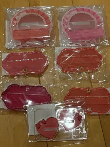 후쿠야 캐릭터 복권 나의 최애가 제일 이름 커스텀 핑크 세트