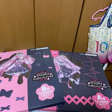 다이토 복권 벚꽃 미쿠 하츠네 미쿠 아주 커다란 클리어 스탠드 A상 B상