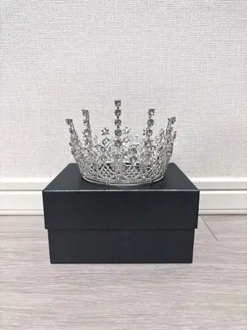 [미사용에 가까운] 크라운형 티아라 한국 웨딩