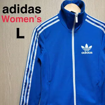 아디다스 오리지널 트랙 자켓 여성용 L 블루 유럽