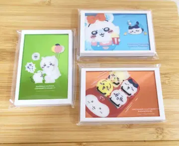 [ 새상품 미개봉 ] 치이카와 (먼작귀) 와쿠와쿠 유원지 빅 마그넷 세트