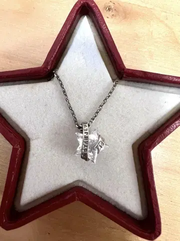 STAR JEWELRY 2002 크리스마스 한정판 목걸이 스타 주얼리