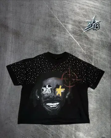 BLACK STAR 남성용 티셔츠