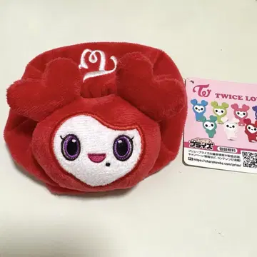 GIGO 한정판 TWICE 채영 첸브리 스크런치