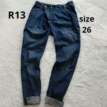 R13 26인치 R13 크로스오버 데님 스키니