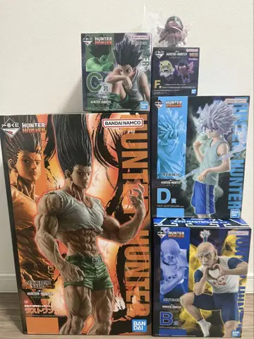 제일복권 HUNTER x HUNTER 피규어 5체 세트