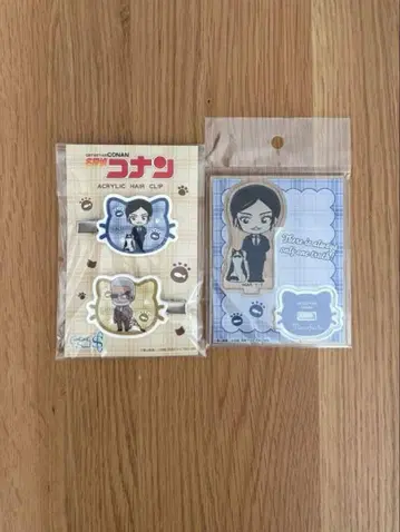 명탐정 코난 모로후시 타카아키 헤어 클립 아크릴 스탠드