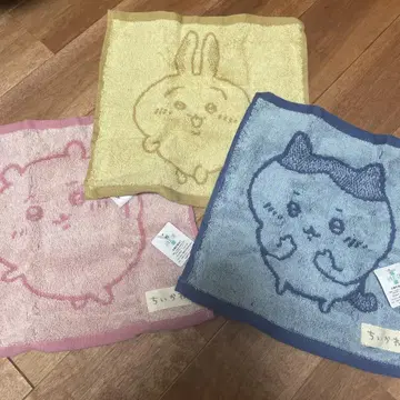 치이카와(먼작귀) 핸드 타월 3개 세트