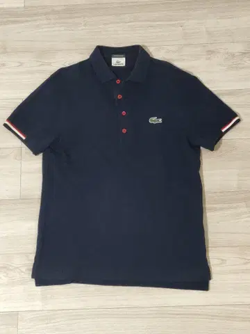 에디피스 별주 LACOSTE 라코스테 네이비 피케 셔츠 사이즈 3 M