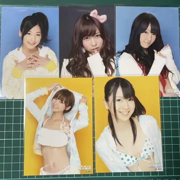AKB48 브로마이드 수영 대회 5장 세트