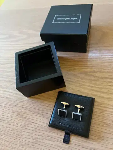 Ermenegildo Zegna Onyx 커프스링크
