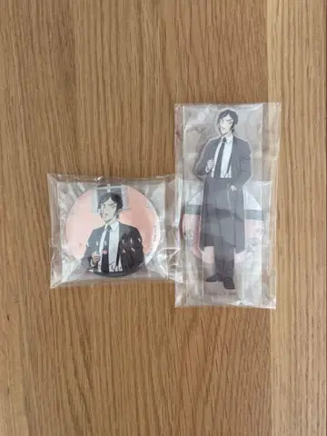 모로후시 타카아키 세가 럭키 쿠지 아크릴 스탠드 캔뱃지