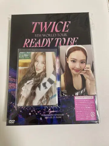 5TH WORLD TOUR READY TO BE DVD 사나