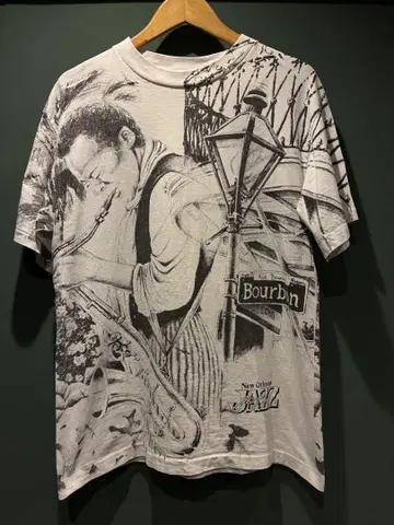 90s 빈티지 NEW ORLEANS JAZZ 밴딩 셔츠