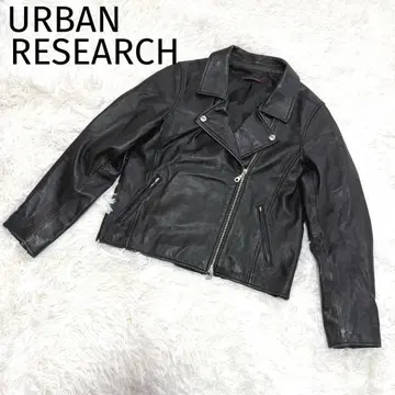 어반 리서치 더블 라이더 자켓 여성용 블랙 M 양가죽