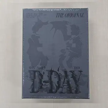 BTS SUGA Agust D TOUR D-DAY THE ORIGINAL
