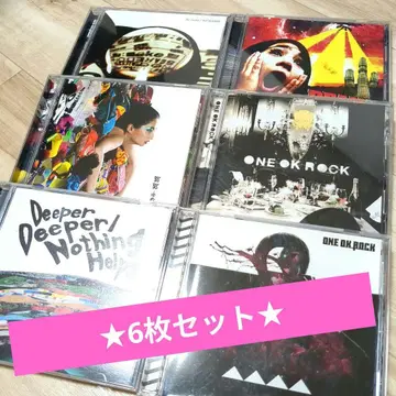 6장 세트 ONE OK ROCK 싱글 CD