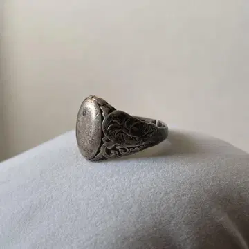 [ 레어 실버 ] 빈티지 시그넷 반지 21호 [ 당일 발송 ]