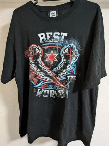 WWE 일본 공연 2024 CM 펑크 T셔츠 XL