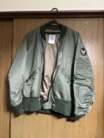 MA-1 플라이트 자켓 그레이 M