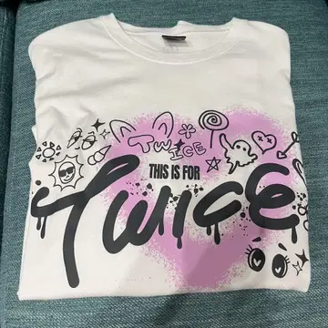 TWICE 라이브 T셔츠 this is for