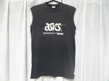 80년대 빈티지 일본제 아식스 타이곤 슬리브리스 육상 당시 물품