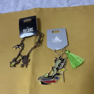 디즈니 말레피센트 키링 빌런즈 할로윈 참 2개