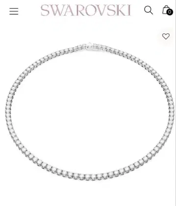 swarovski 목걸이