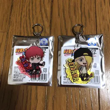 NARUTO 사소리 데이다라 트레이딩 아크릴 키링 스케이터
