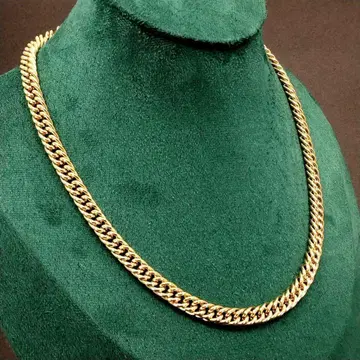 빈티지 골드 체인 키헤이 토글 목걸이