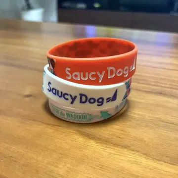 Saucy Dog 러버 밴드 3개 세트