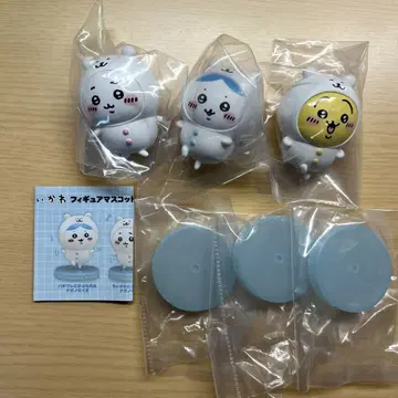나가노 마켓 나가노의 곰 치이카와 (먼작귀) 피규어 마스코트 3종 세트