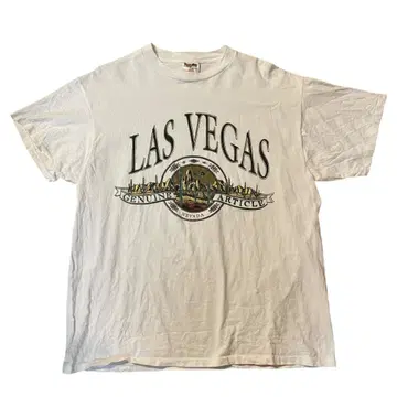 LAS VEGAS T셔츠 XLARGE 100% 코튼