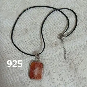 파이어 드래곤 마노? 925 목걸이